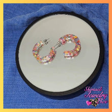 Load image into Gallery viewer, Fun-fetti - Hoop Earrings
