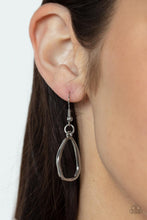 Load image into Gallery viewer, Revamped Relic - Silver and Rose Gold Hammered Oval Necklace
