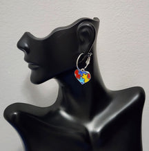 Load image into Gallery viewer, Autism Awareness Earrings
