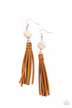 Load image into Gallery viewer, All-Natural Allure - White Earrings

