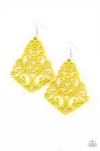 Load image into Gallery viewer, Powers of ZEN - Yellow Earrings
