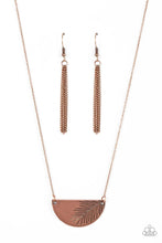 Load image into Gallery viewer, Cool, Palm, And Collected - Copper Necklace
