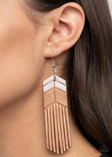 Load image into Gallery viewer, Desert Trails - White Earrings
