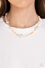 Load image into Gallery viewer, Modern Marina - Orange Necklace
