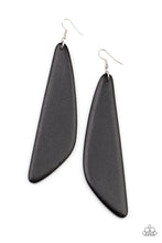 Load image into Gallery viewer, Scuba Dream - Black Wooden Earrings
